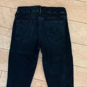 MOTHER Looker Ankle Fray Mid-rise Gently Worn